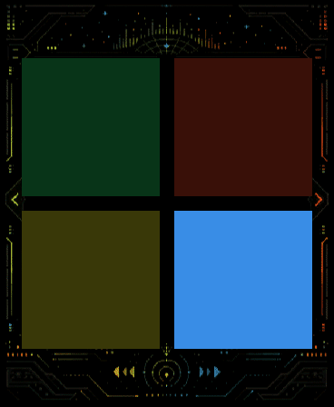 Four-colour sound pad